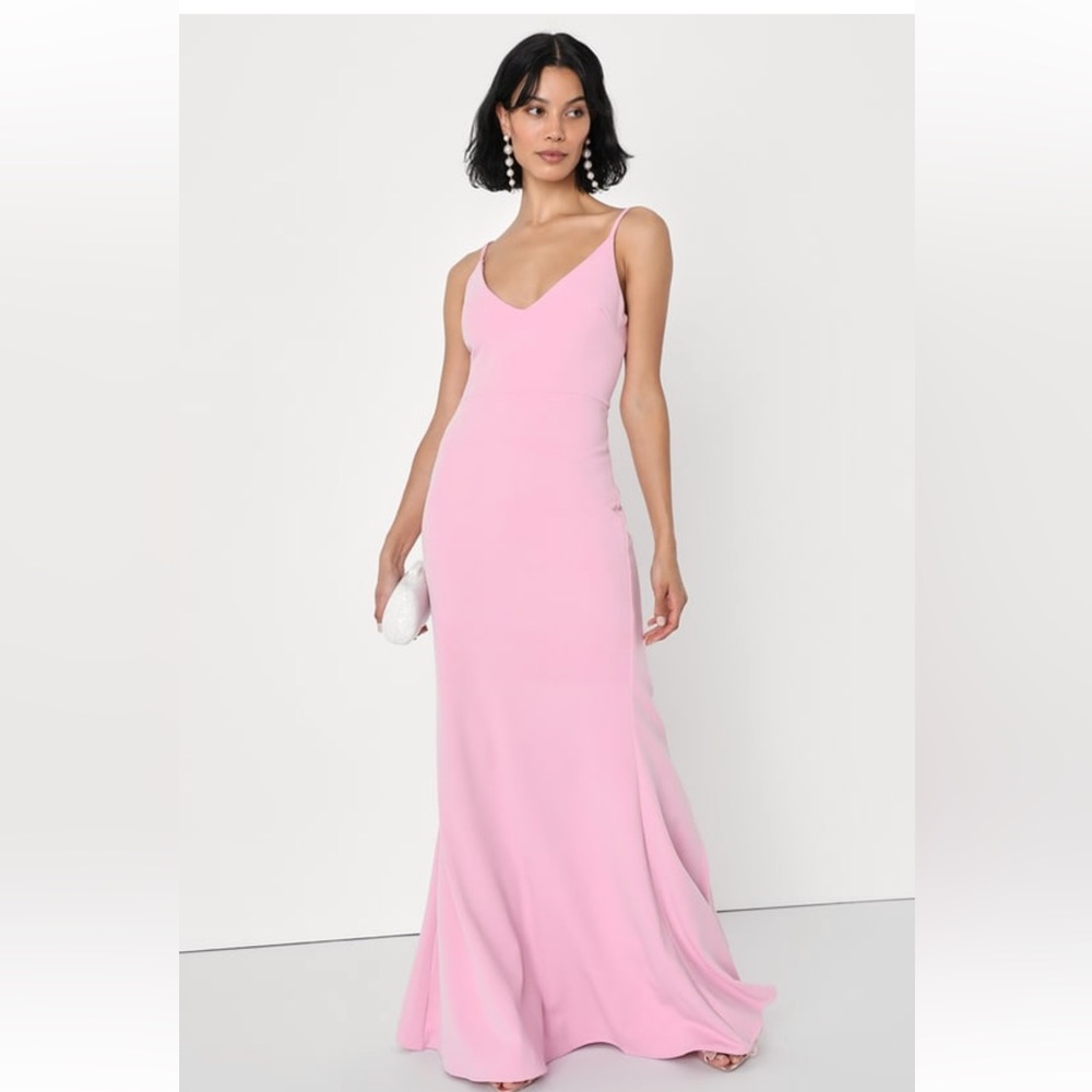 Lulus Pink Maxi Dress